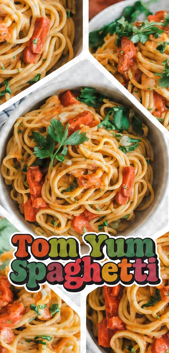 A photo of Tom Yum Spaghetti Recipe