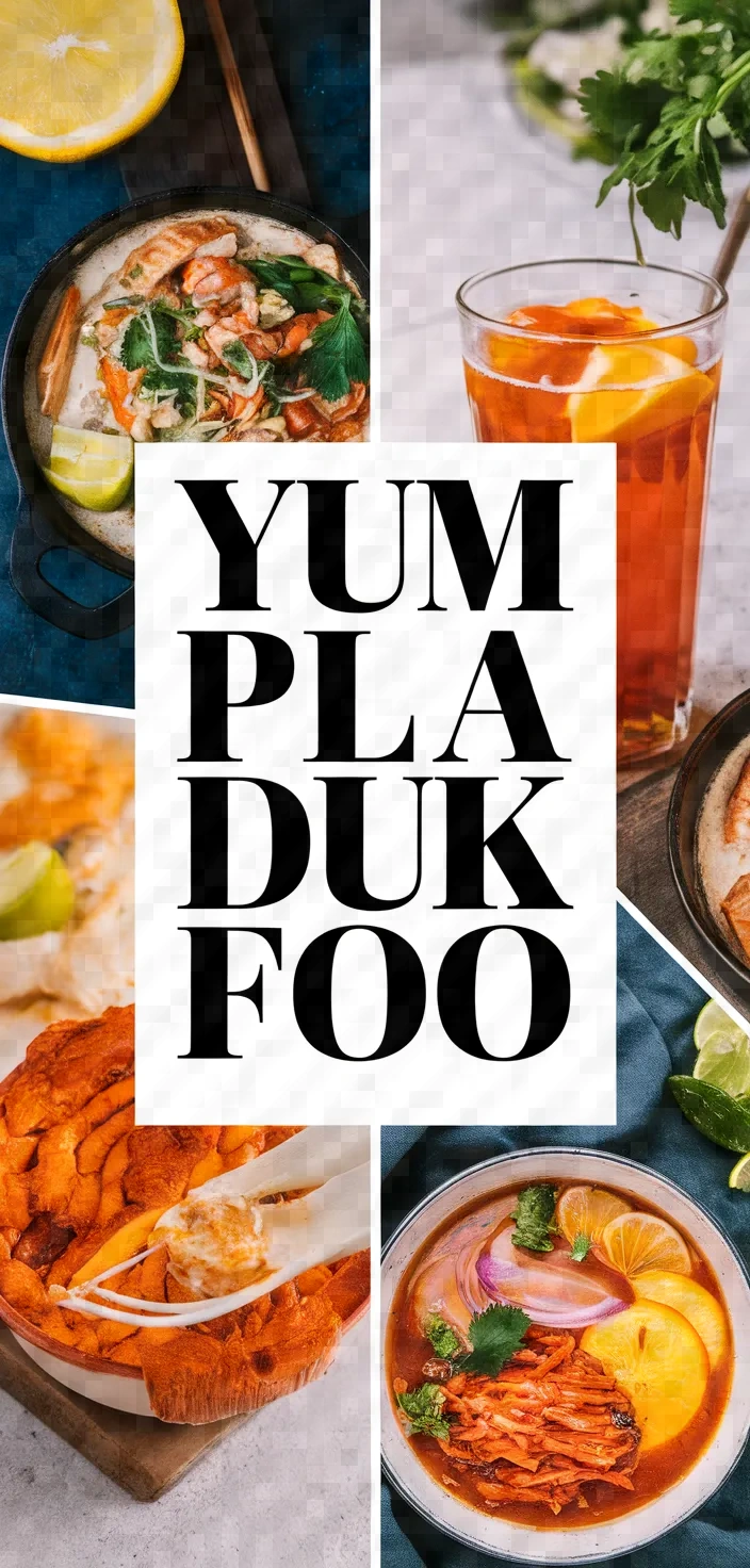 A photo of Yum Pla Duk Foo Recipe