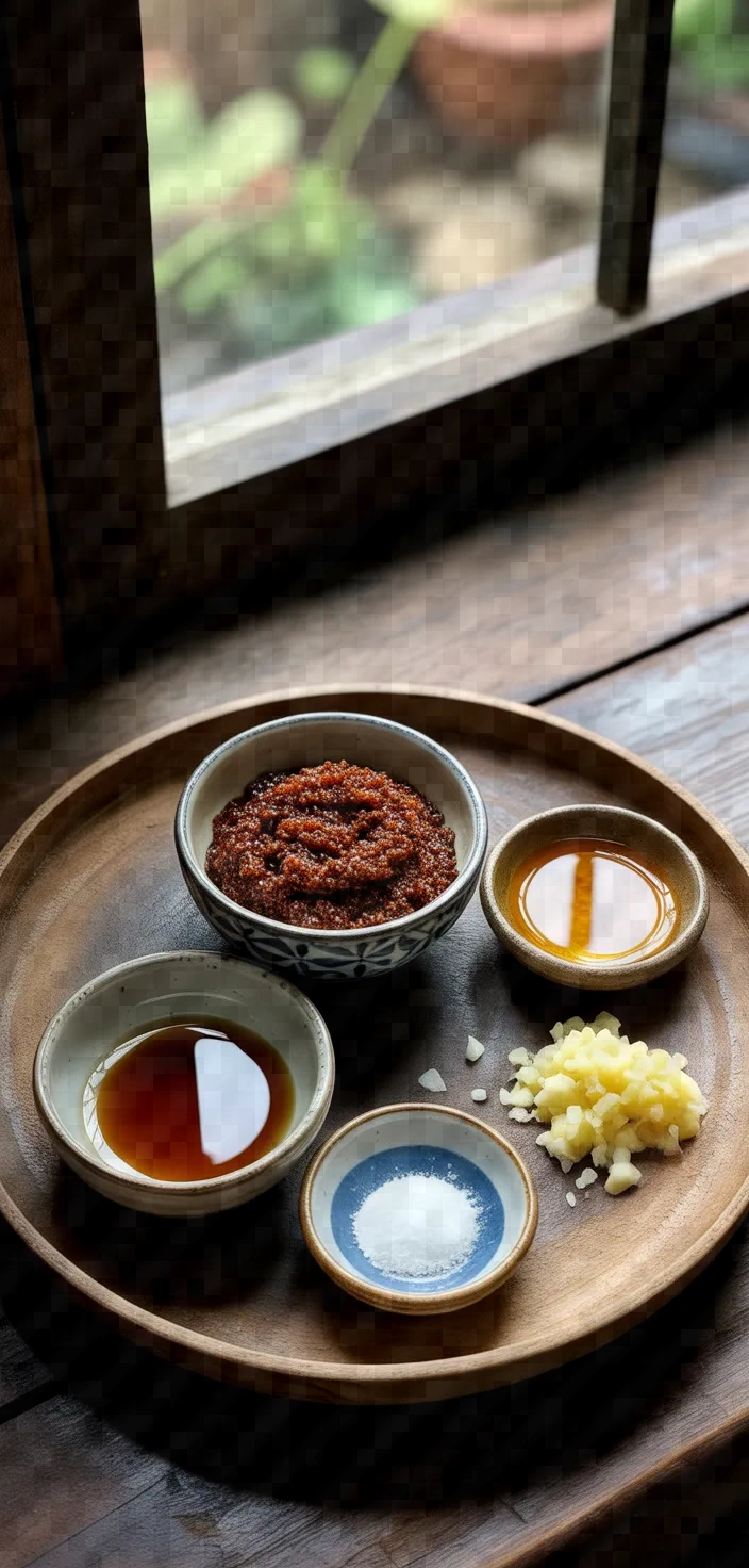 Ingredients photo for Deep Roasted Sesame Dressing Recipe