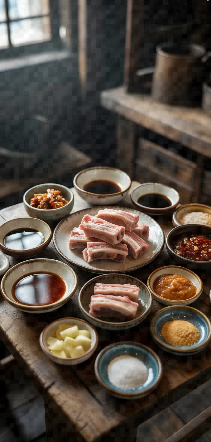 Ingredients photo for Dim Sum Spare Ribs Recipe