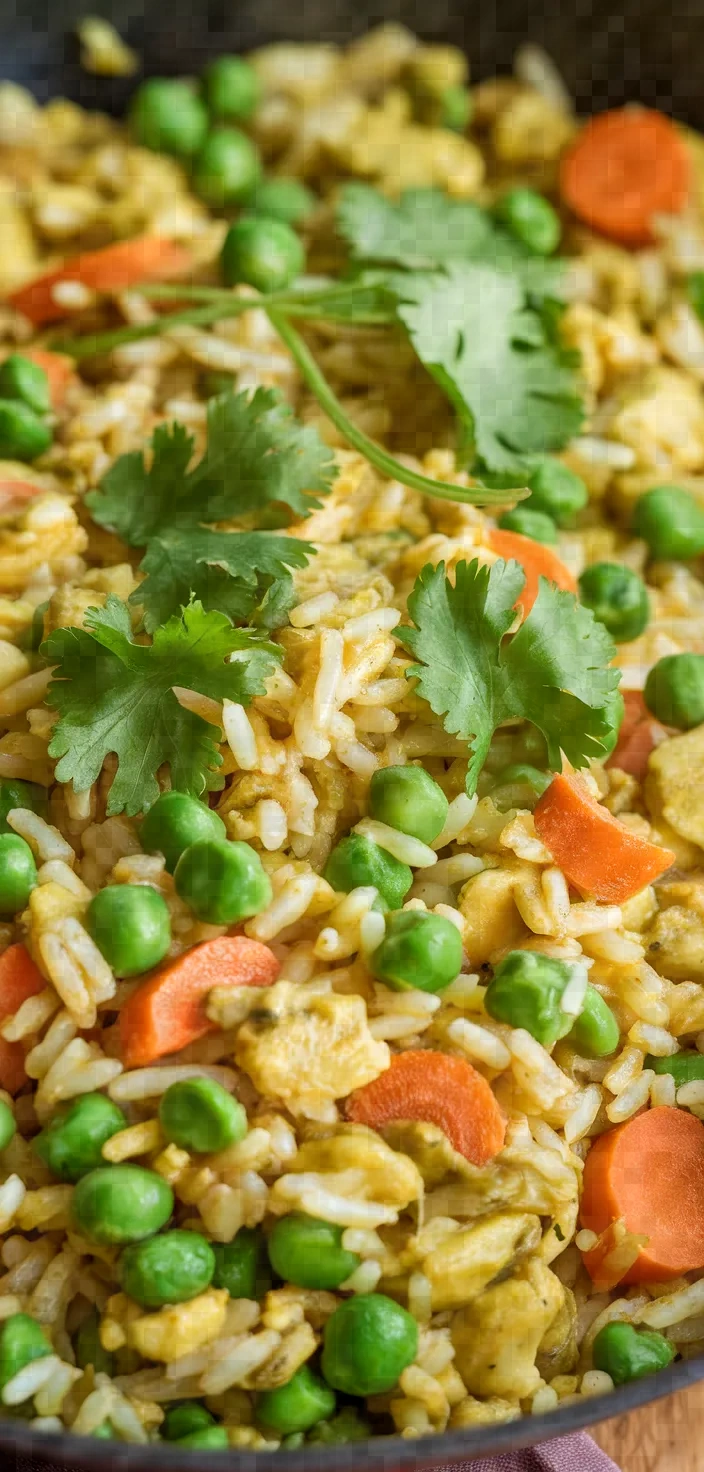 Photo of Green Curry Fried Rice Recipe