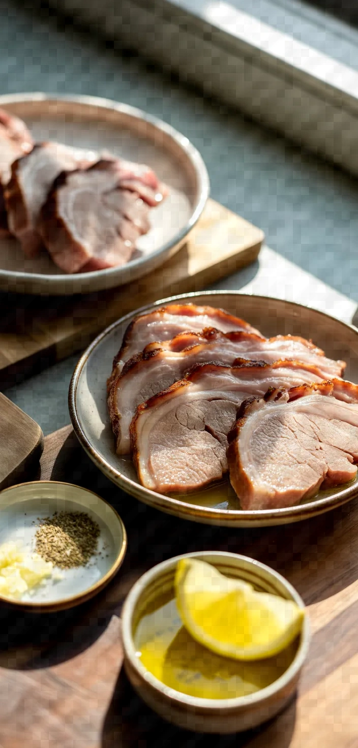 Ingredients photo for Grilled Pork Jowl Recipe