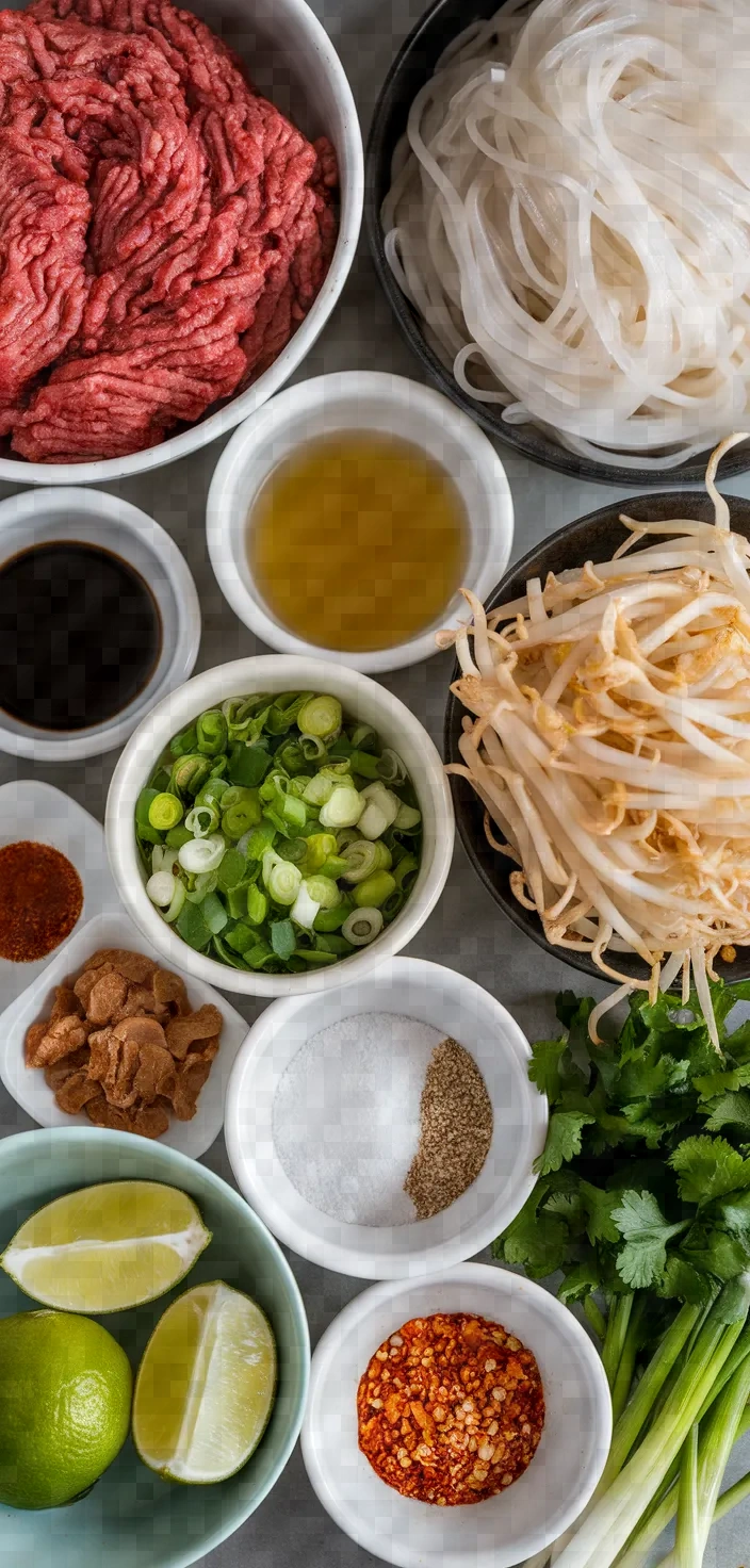 Ingredients photo for Guay Tiew Neua Sub Recipe