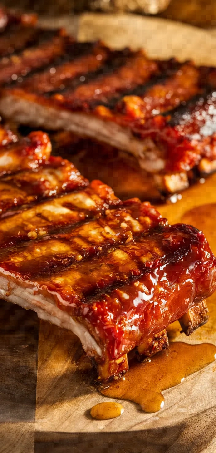Photo of Honey Garlic Ribs Recipe