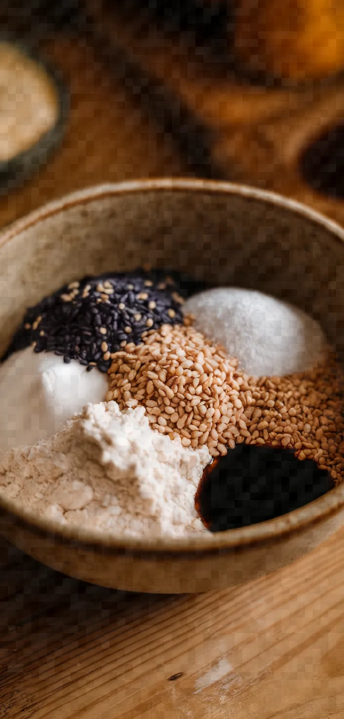 Ingredients photo for Rice Crackers Recipe