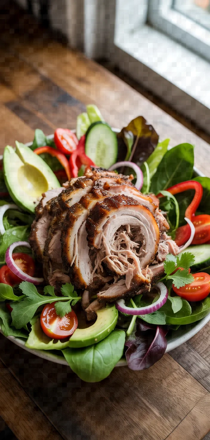 Ingredients photo for Roast Pork Salad Recipe