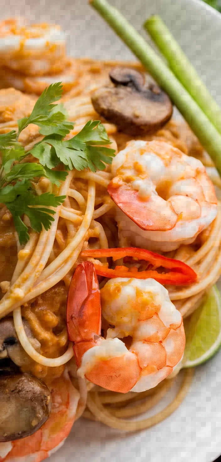 Ingredients photo for Tom Yum Spaghetti Recipe
