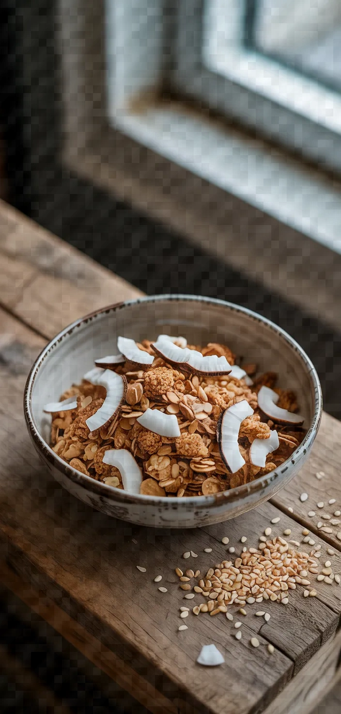 Photo of Coconut Sesame Granola Recipe
