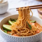 Easy Thai Red Curry Noodles Recipe