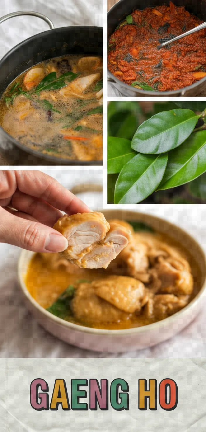 A photo of Gaeng Ho Recipe