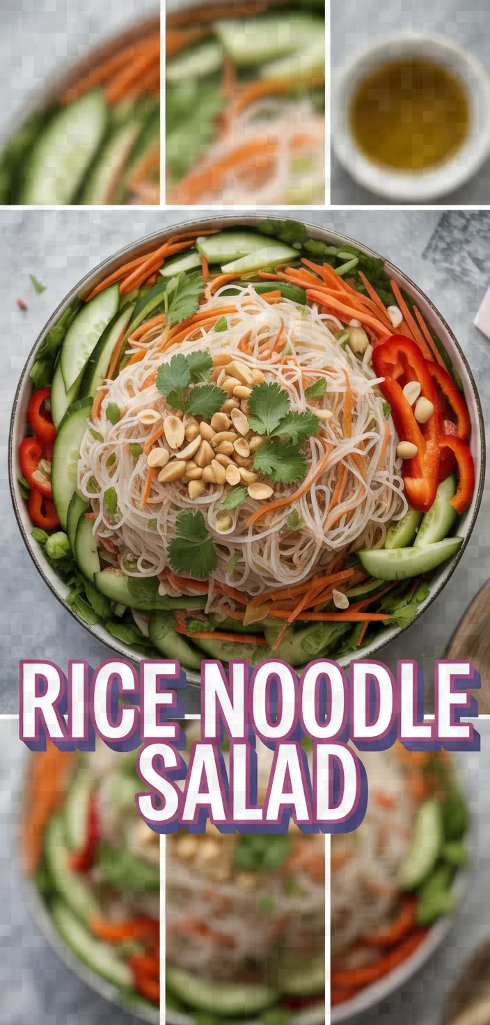 A photo of Rice Noodle Salad Recipe