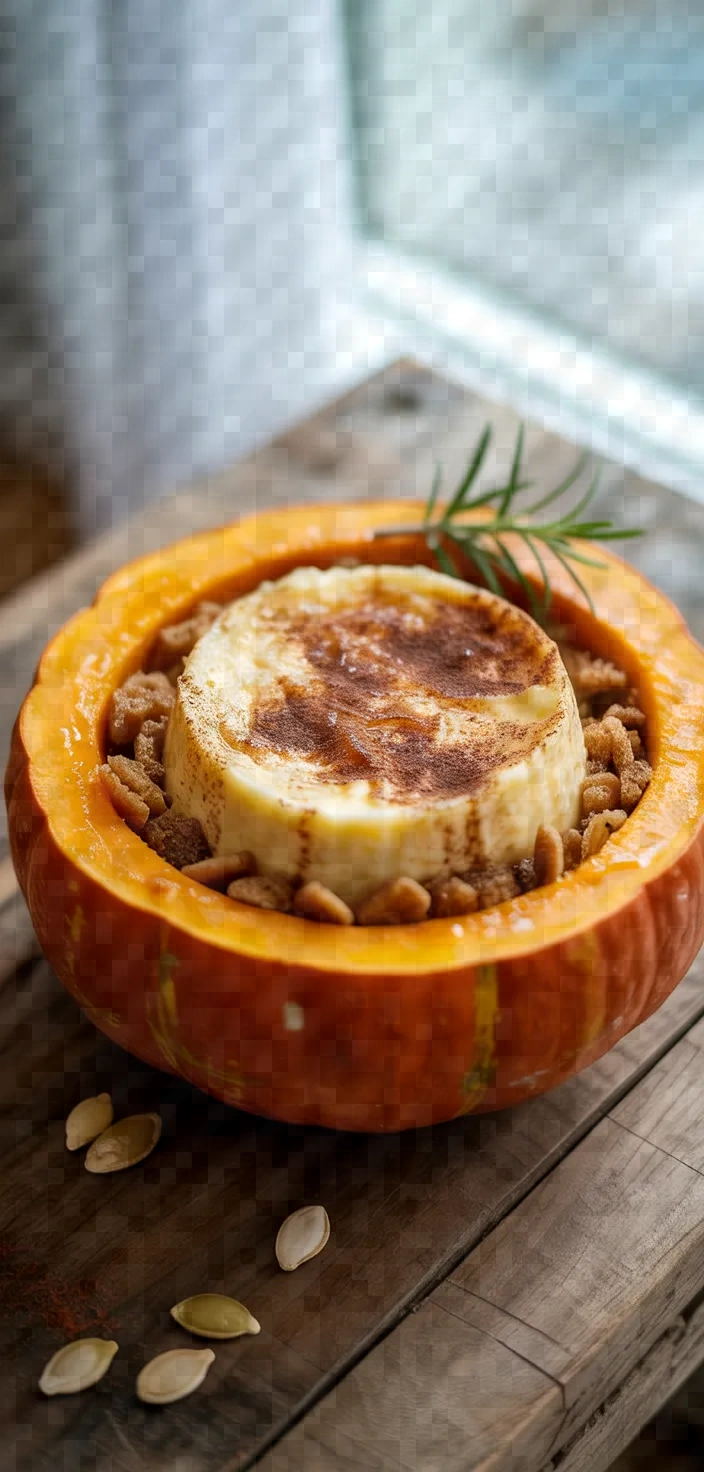 Photo of Custard In A Pumpkin Recipe