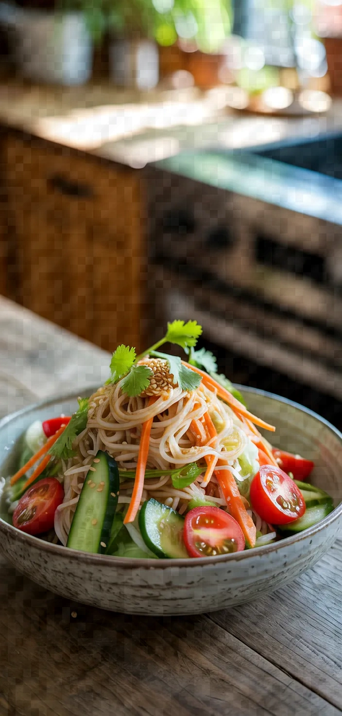Photo of Rice Noodle Salad Recipe
